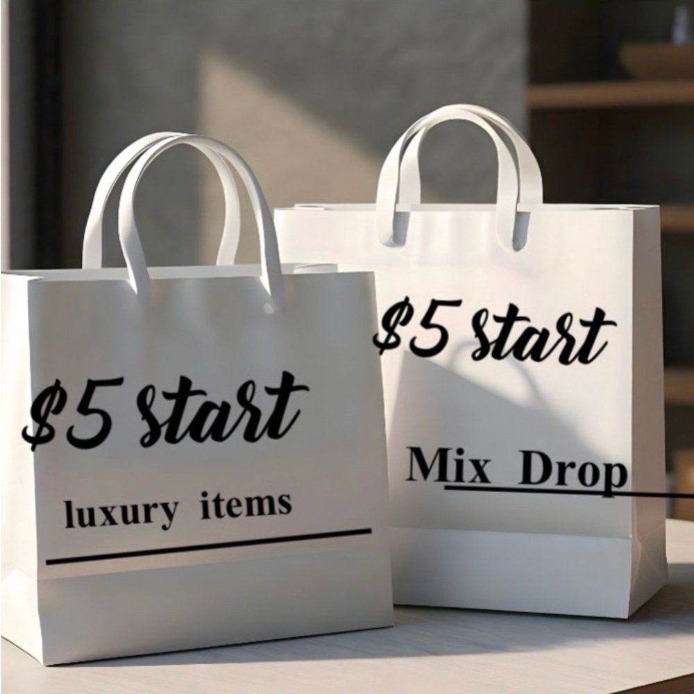 Live Auction Luxury items mix drop